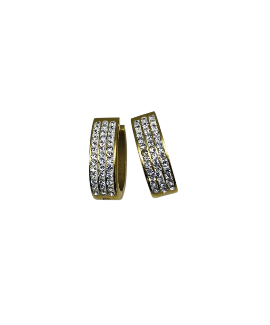 Argollas Pavé