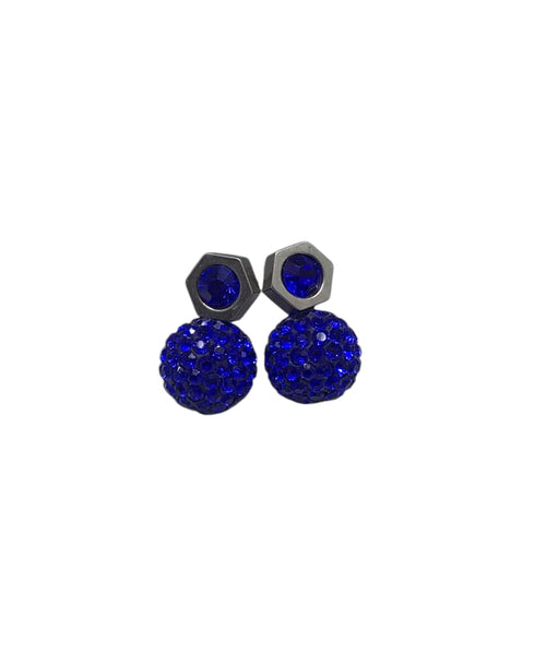 Aros azul rey